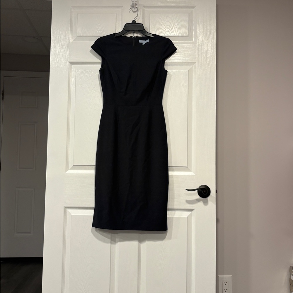 ANTONIO MELANI Black Midi Dress